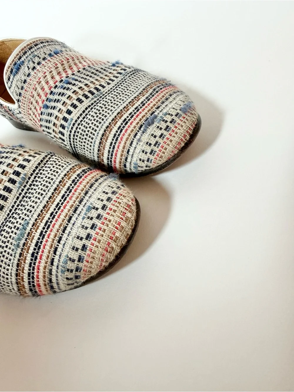 Res Ipsa Men’s Loafers in Woven Pattern